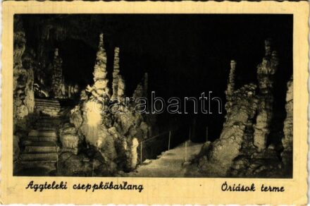 1948 Aggteleki cseppkőbarlang, Aggtelek-Jósvafői (Nagybaradla) cseppkőbarlang, Óriások terme, belső (EK)