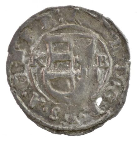 1631K-B Denár Ag 'II. Ferdinánd' kapszulában (0,44g) T:2-,3 kis lyuk Hungary 1631K-B Denar Ag 'Ferdinand II' in capsule (0,44g) C:VF,F small hole Huszár: 1205., Unger II.: 916c