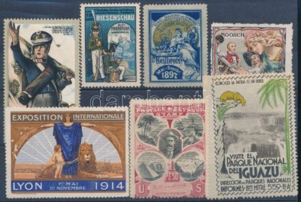 cca 1910 Kis kiállítási levélzáró tétel