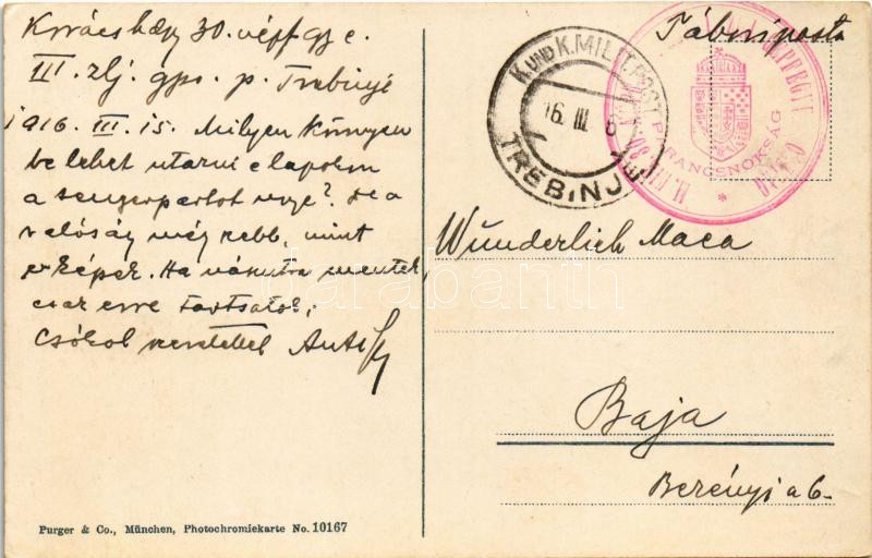 1916 Dubrovnik, Ragusa; (EK) - Image 2