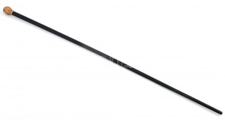 Sétapálca régi csont fogóval, h: 86,5 cm