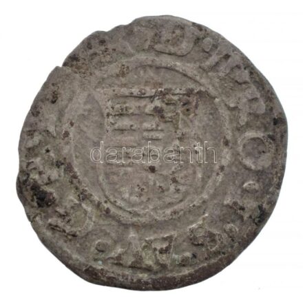 1592K-B Denár Ag 'Rudolf' (0,45g) T:2- patina Hungary 1592K-B Denar Ag 'Rudolf' (0,45g) C:VF patina Huszár: 1059.,Unger II.: 811.a