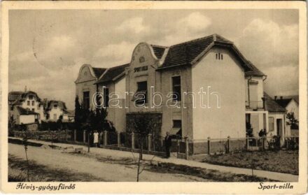 1938 Hévíz, Sport villa (EK)