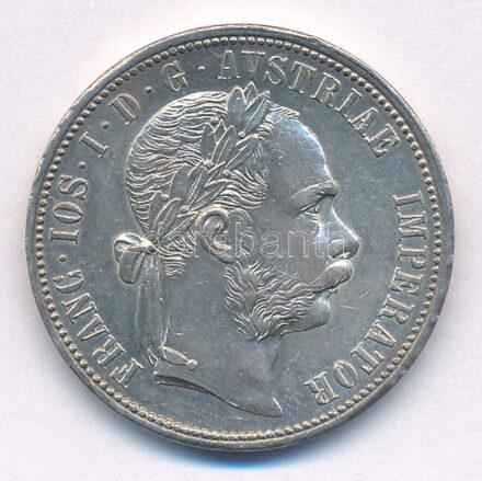 Ausztria 1879. 1Fl Ag 'Ferenc József' T:1- Austria 1879. 1 Florin Ag 'Franz Joseph' C:AU Krause KM#2222