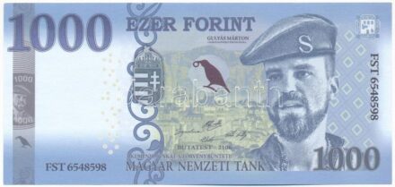2018. 1000Ft 'Soros pénz' fantázia bankjegy T:I