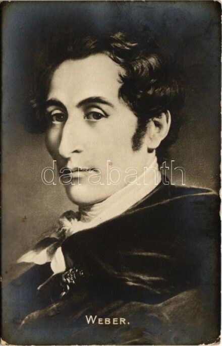 Carl Maria von Weber, German composer (EK)
