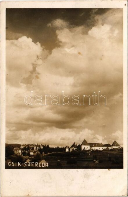 1940 Csíkszereda, Miercurea Ciuc; Mikóvár (kaszárnya) / (castle) military barracks (r)