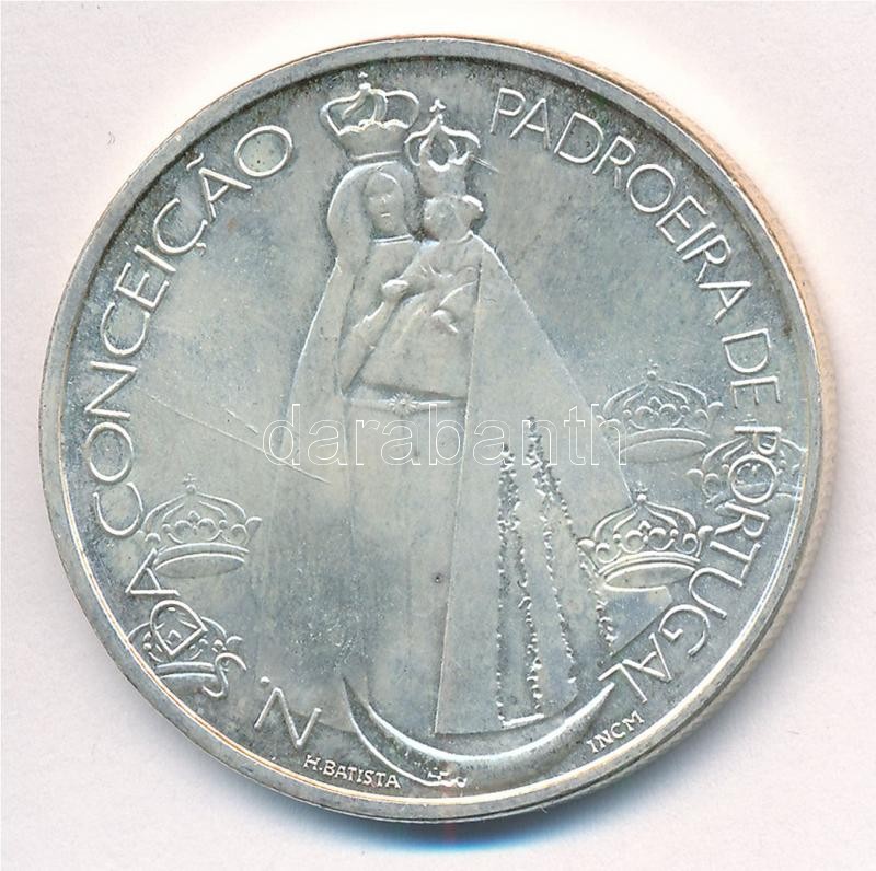 Portugália 1996. 1000Esc Ag 'N.S. Da Conceicao Padroeira de Portugal' T:BU kis patina Portugal 1996. 1000 Escudos Ag 'N.S. Da Conceicao Padroeira de Portugal' C:BU small patina Krause KM# 696