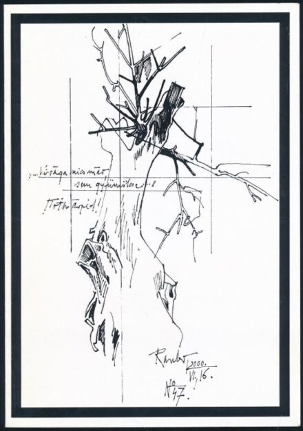2005 Raszler Károly (1925-2005) grafikusművész gyászjelentése