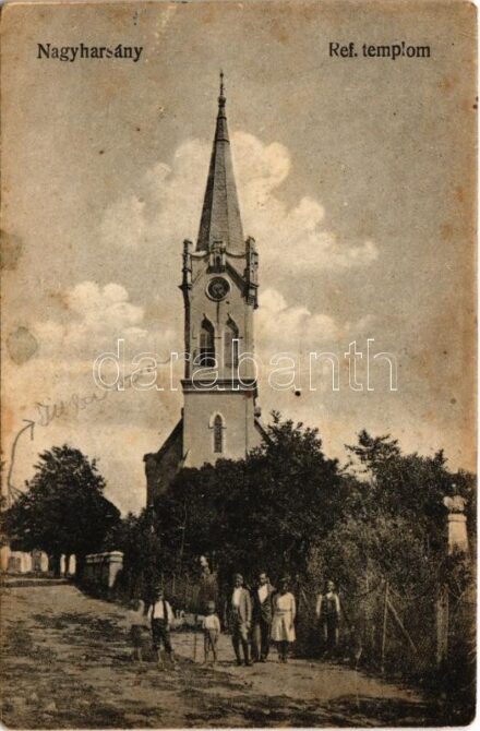 1923 Nagyharsány (Baranya), református templom (fl)
