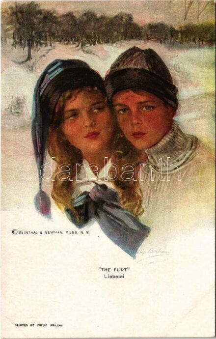 'The Flirt' Reinthal & Newman No. 759. s: Philip Boileau