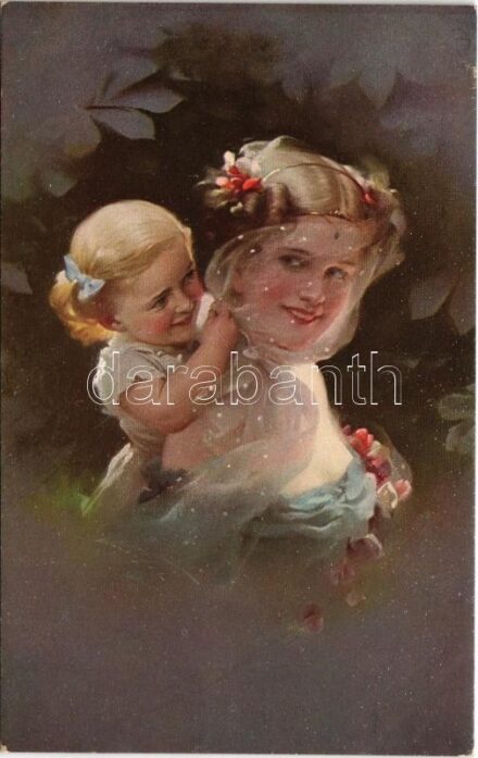 1923 Lady with child s: Knoefel
