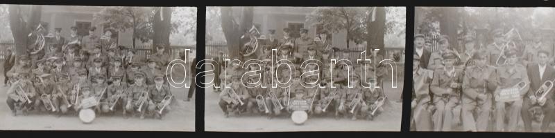 cca 1960-1970 Ecseri tűzoltók, 10 db kisfilm negatív kocka - Image 2