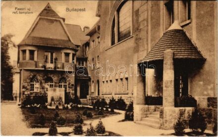 1922 Budapest VII. Fasori új református templom