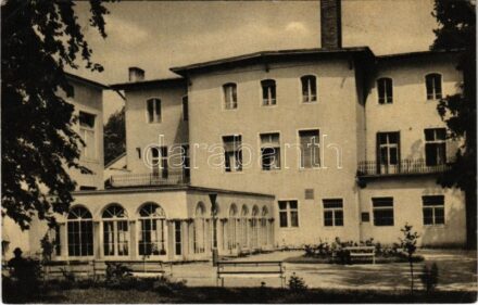 1952 Siófok, Bányász üdülő. Képzőművészeti Alap Kiadóvállalat (EK)