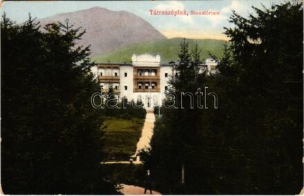 Tátraszéplak, Tatranska Polianka, Westerheim (Magas-Tátra, Vysoké Tatry); szanatórium / sanatorium (EK)