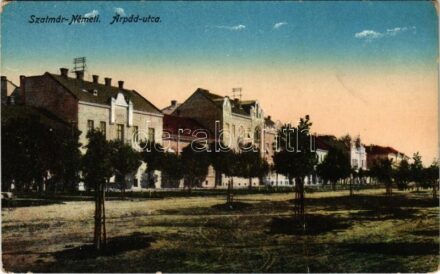 Szatmárnémeti, Satu Mare; Árpád utca / street (r)