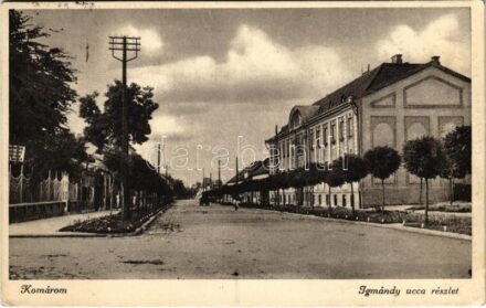 1937 Komárom, Komárnó; Igmándy utca / street