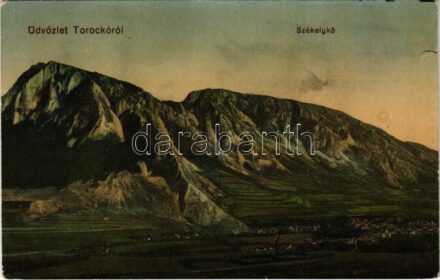 1918 Torockó, Rimetea, Trasco; Székelykő. Wernes István kiadása / Piatra Secuiului