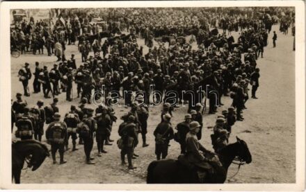 1938 Ipolyság, Sahy; bevonulás. Az Est fotó / entry of the Hungarian troops