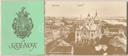 Szolnok - modern képeslap füzet 12 képeslappal / Szolnok - modern postcard booklet with 12 postcards