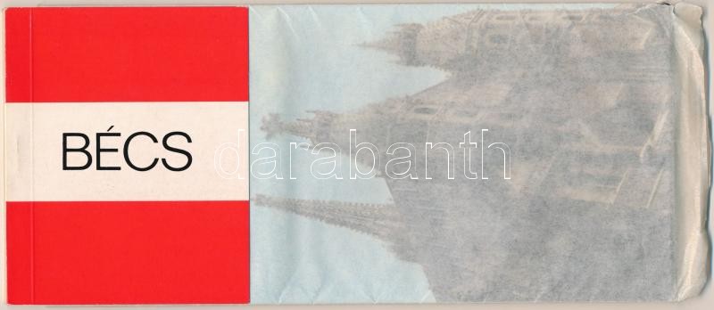 Bécs - modern képeslap füzet 11 képeslappal / Wien - modern postcard booklet with 11 postcards