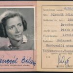 1955 Arcképes természetjáró igazolvány