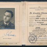1960 Arcképes orvosi igazolvány