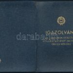 1960 Arcképes orvosi igazolvány - Image 2