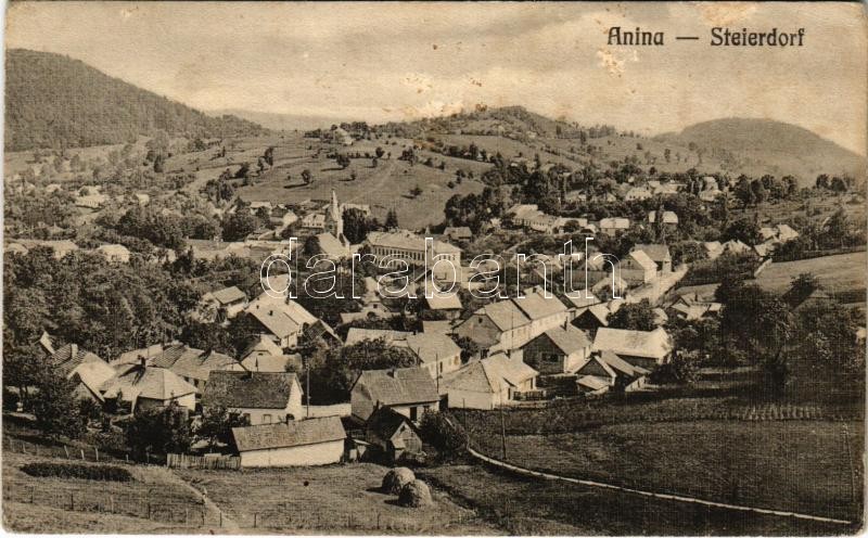 Anina, Stájerlakanina, Stájerlak, Steierdorf; látkép. Ferdinand Berger kiadása / general view (fl)