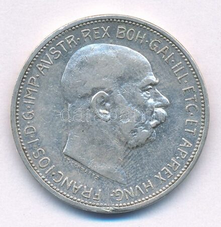 Ausztria 1912. 2K Ag 'Ferenc József' T:2 Austria 1912. 2 Corona Ag 'Franz Joseph' C:XF Krause KM#2821