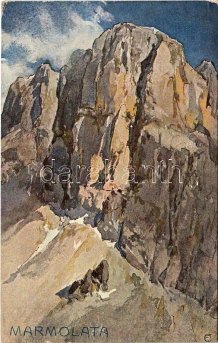 Die Alpen IV. Marmolata (Marmolada, Südtirol) s: E. T. Compton (EK)