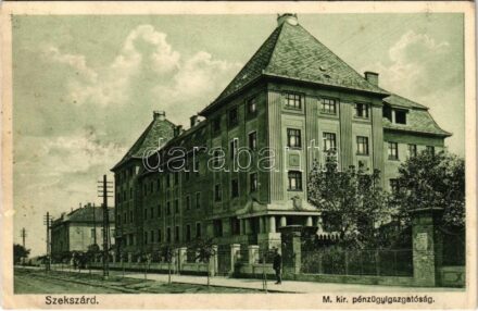 1930 Szekszárd, M. kir. pénzügyigazgatóság (fl)