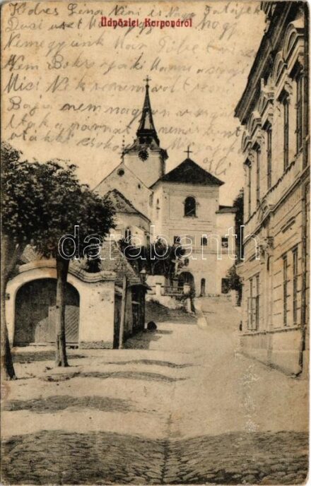 Korpona, Krupina; utca / street view (EK)