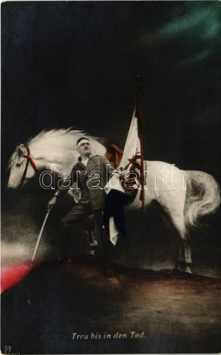Treu bis in den Tod / WWI German military, patriotic propaganda (fl)