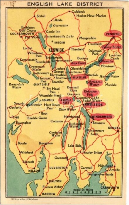 English Lake District. W. H. Moss & Sons Ltd. (EK)