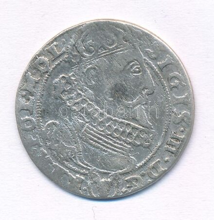 Lengyel Királyság 1625. 6Gr Ag 'III. Zsigmond' (3,74g) T:3 Poland / Kingdom 1625. 6 Groschen Ag 'Sigismund III' (3,74g) C:F Krause KM#42