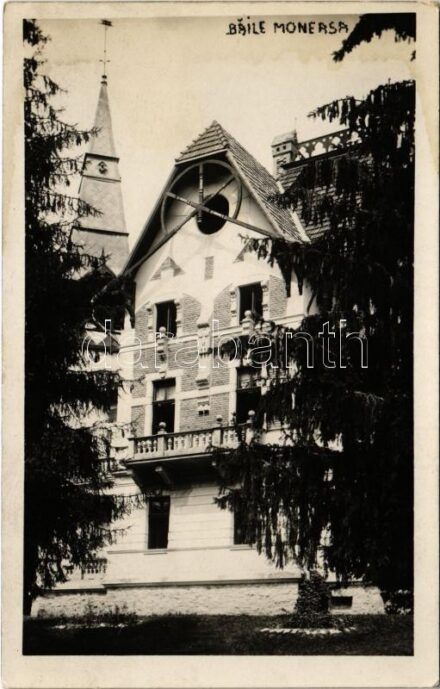 Menyháza-fürdő, Monyásza, Baile Moneasa; Vila Cianad / Csanádi villa / villa. photo (fl)