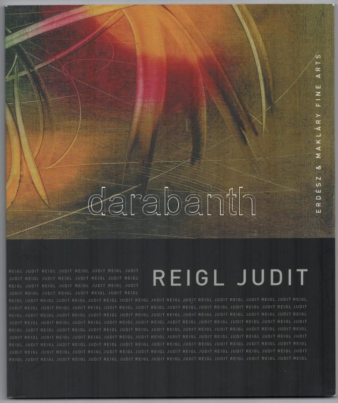 Judit Reigl. Szerk.: Andrási Kata, Makláry Kálmán. Bp., 2006, Makláry Artworks Kft. 67 p. Gazdag képanyaggal, Reigl Judit műveinek reprodukcióival illusztrálva. Magyar, francia és angol nyelven. Kiadói papírkötés, jó állapotban.