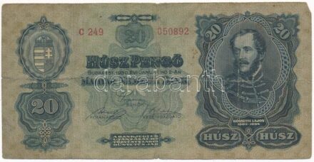 1930. 20P 'C 249 050892' T:III- Adamo P11