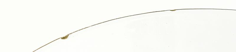 2 db üveg váza, metszett, csiszolt, az egyiken apró lepattanásokkal, m: 21 cm - Image 2