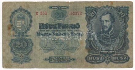 1930. 20P 'C 333 052272' T:III- Adamo P11