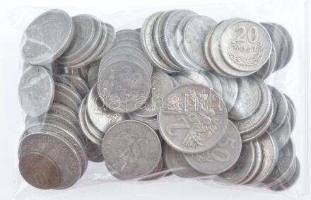 Lengyelország 139db-os groszy és zloty tétel 1gr - 5Zl közötti címletek T:vegyes Poland 139pcs of Groszy and Zloty coins, denominations in the 1 Grosz - 5 Zlotych range C:mixed