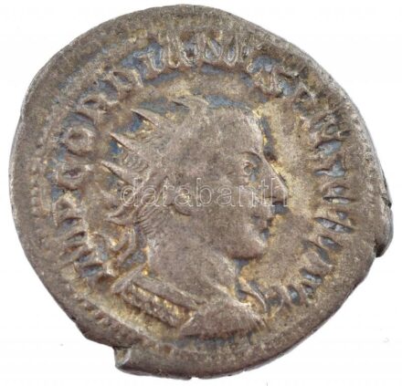 Római Birodalom / Antiochia / Gordianus 243-244. Antoninianus Ag (3,87g) T:2- Roman Empire / Antiochia / Gordianus 243-244. Antoninianus Ag 'IMP GORDIANVS PIVS FEL AVG / ORIENS AVG' (3,87g) C:VF RIC IV. 213.