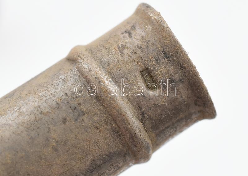 4 db ezüst (Ag) késnyél, jelzett, tisztításra szorul, h: 11,5 cm - Image 2