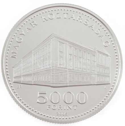 2005. 5000Ft Ag 'Károli Gáspár Református Egyetem' kapszulában T:PP Adamo EM198