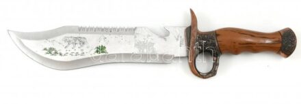 Nagy méretű dzsungel tőr 36 cm Jelzett