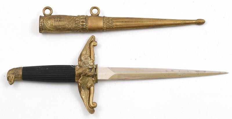 Horthy repülőtiszti dísztőr replika, hüvellyel 38 cm