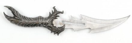 Griffmadaras fantázia dísztőr nagy méretű. Fém markolattal 38 cm