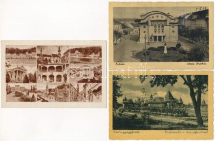 5 db RÉGI magyar Weinstock város képeslap / 5 pre-1945 Hungarian town-view postcards